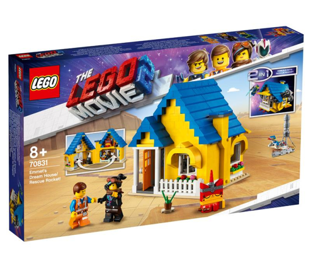 LEGO Movie Dom Emmeta/Rakieta ratunkowa - 465112 - zdjęcie